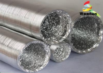 China Custom Ventilation 100mm Flexible Ducting Aluminum Highly Elasticity for sale