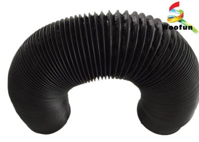 China Aluminum PVC Fire Rated Flexible Ducting , Collapsible Ventilation Air Duct Hose for sale