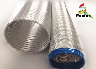 China Eco - Friendly Aluminum Flexible Vent Pipe Fireproof For Aeration System for sale