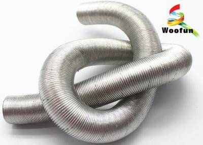 China Aluminum Flexible Auto Air Duct Hose , Fiberglass Corrugated Car Engine Hoses for sale