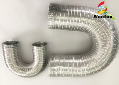 China Ventilation System Aluminum Air Duct Flexible Air Intake Hose 3 Inch Compressible for sale