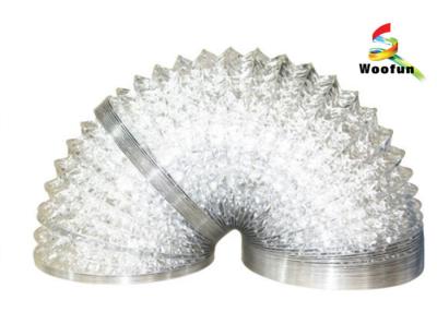 China Hydroponics golden or silver flexible aluminum foil air duct for ventilation for sale