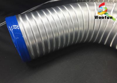 China All Sizes Multi Function Semi Rigid Aluminum Air Duct / Flexible Air Intake Duct for sale