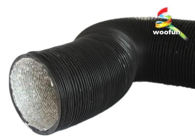 China Non - Insulated Indoor Garden Fire Rated Air Cooling Pipe Single And Double Layer Pvc Material for sale