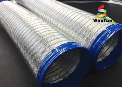 China High Pressure Semi Rigid Flexible Ducting Aluminum Tube Flexible Air Conditioner Hose for sale