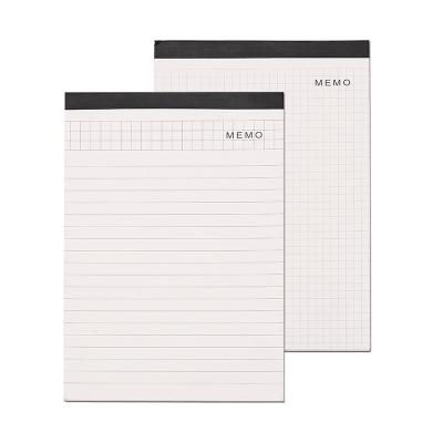 China Can tear off notepad hot selling notes B5 grid and lined pages 100g paper notepad for sale