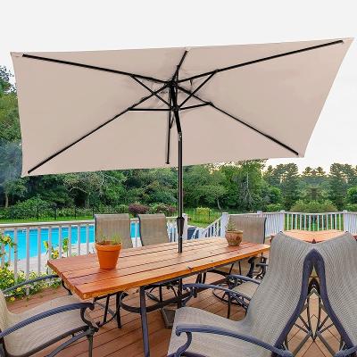 China Sun Wind Rain Make Water Proof Large Outdoors Heavy Duty Custom Size Custom Umbrellas For Garden for sale