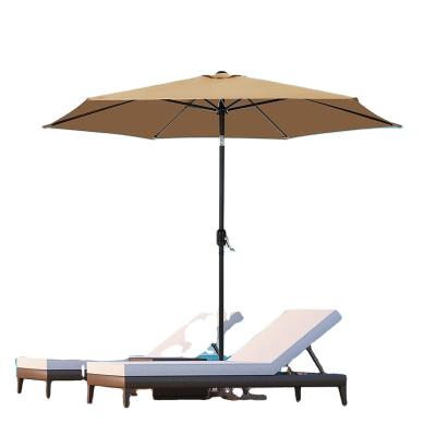 China Modern Newcomers Round Anti-UV Protection Outdoor Parasols Big Sun Umbrella for sale