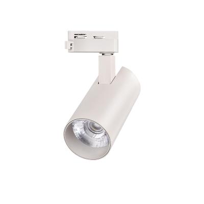 China wholesale CE MAIL CE rohs certificate 12w 20w 30w 40w remote control dimmable spot cob track light led track lighting for sale