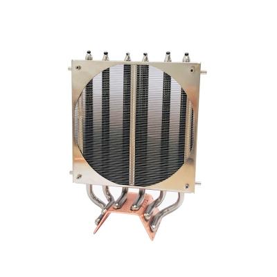 China FPIC aluminum factory aluminum led heatsink in fold fin heatsink for electronic products profile for sale