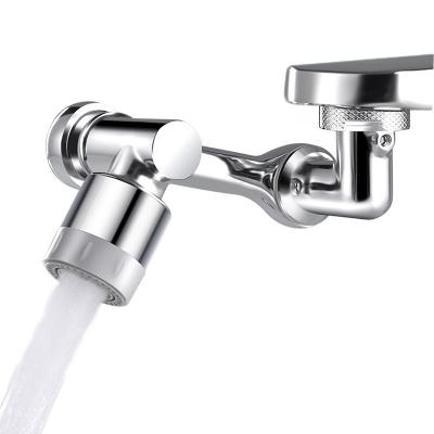 China Metered Faucets 1080 Degree Swivel Faucet For Bathroom Sink Kitchen Faucet Supplement With Wide Angle Rotate Spray for sale