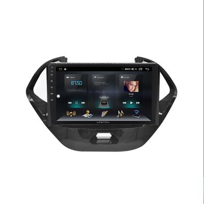 China Best selling colorful lights LINKNEW F10 car dvd player with BT/USB/CARD/Phone link/AUX/Rear view for FORD Figo for sale