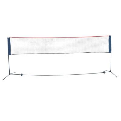 China Portable Steel Tube Badminton Net Set - For Tennis, Soccer Tennis, Pickleball, Kids Volleyball - Easy Installed Nylon Sports Net With Pole for sale