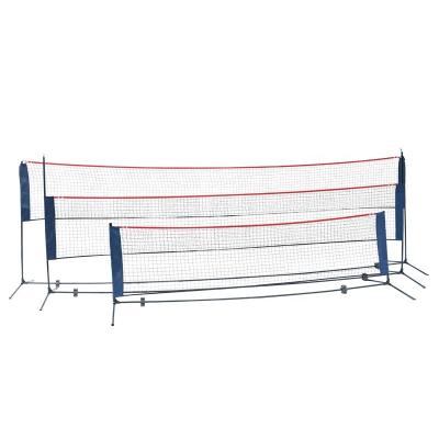 China Indoor steel tube and outdoor sports net for badminton and tennis for sale