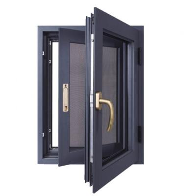 China China Factory Magnetic Casement Aluminum Screen Windows And Doors With Design In A Cheaper Factory Price Building Glass Windows for sale