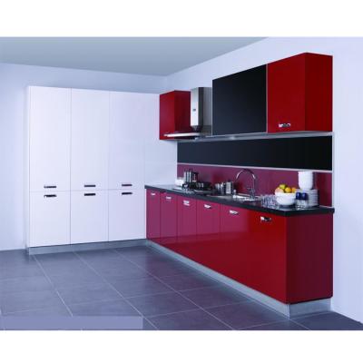 China Modern Red Acrylic Buffet Doors Sideboard For Sale for sale