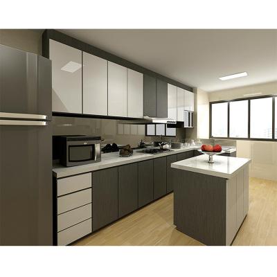 China Environmental Friendly Modern Sideboards High Gloss Outdoor Modular Kitchen for sale