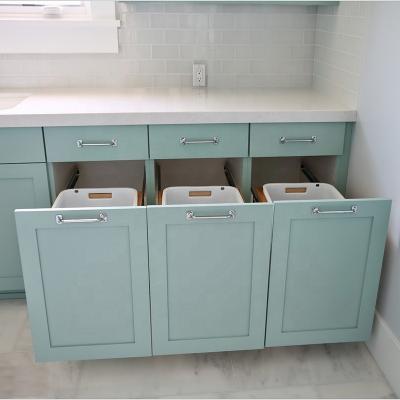 China Simply Design Environment Friendly White High Glossy Lacquer Laundry Cabinet for sale