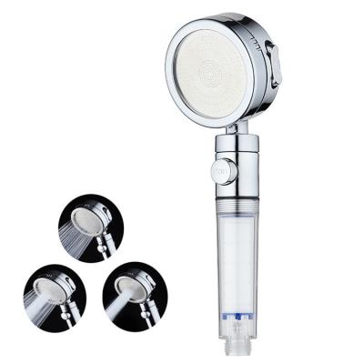 China With High Pressure Diverter Shower Head Filter 3 Modes Water Saving Anti-lime Hand Shower for sale