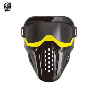 China Comfortable Outdoor Sport CS Field Mask Paintball Full Face Motorcycle Goggles Protective Goggle Mask for sale