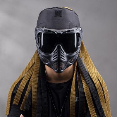 China Wholesale High Quality Tactical Stretch Cloth Headband Dreadlocks Live Indian CS Dreadlocks Helmet for sale