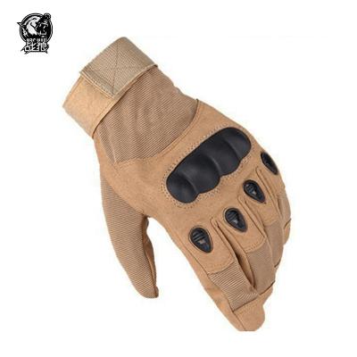 China Outdoor Sports Tactical Gloves Military Comfortable Durable Full Finger Protection With Non-slip Feature for sale