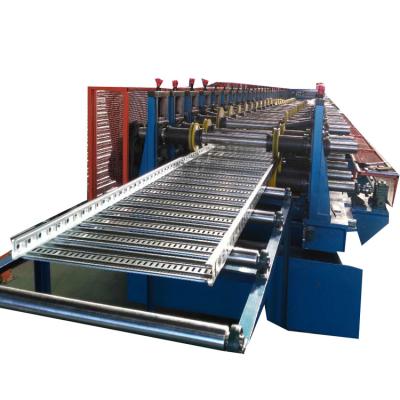 China Stable Performance 100-600mm Width Adjustable Bridge Cable Tray Making Machine Roll Forming Machine for sale