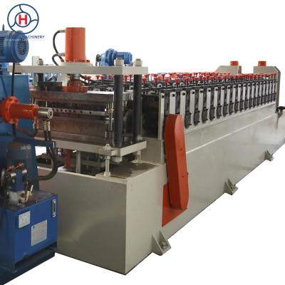 China Easy Operation Supermarket Rack Shelf Panel Roll Forming Machine for sale