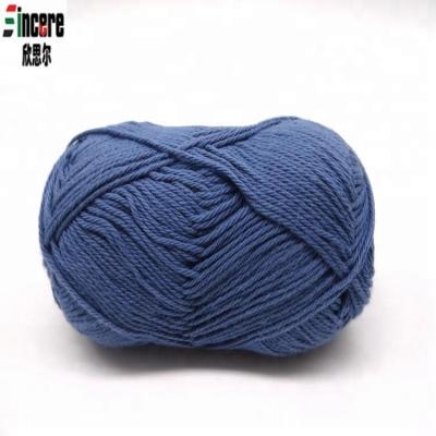 China High Quality Cotton Fancy4/13.5NM 100%Cotton Anti-bacteria Dyeing Hand Knitting Yarn for sale