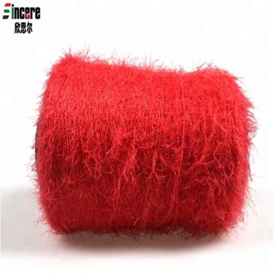 China Like Sample Space Dyed 100%Nylon Soft Feather 1/7NM Yarn For Knitting for sale