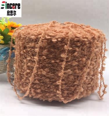 China High Quality Anti-Insects 1/1.5 Nm Multicolor Wool Blended Loop Yarn For Knitting for sale