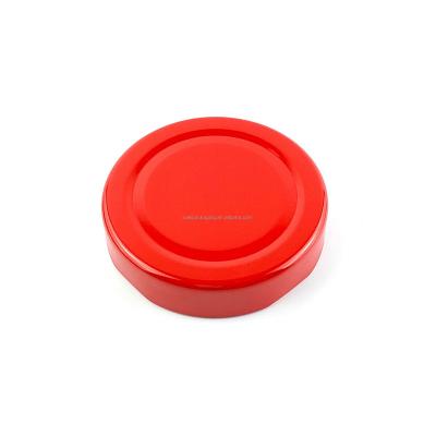 China 1. High temperature resistance 2.  Corrosion resistance Popular Food Grade Corrosion Resistant High Temperature Glass Sealed Jar Honey Laoganma Pickles Round Spiral Lug Cover for sale