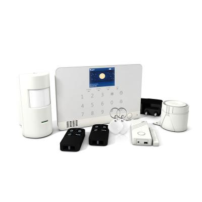 China GSM WIFI Smart Home Burglar Security GSM Alarm System Kit Home Alarms Wireless wifi Alarm System Kit WM2T for sale