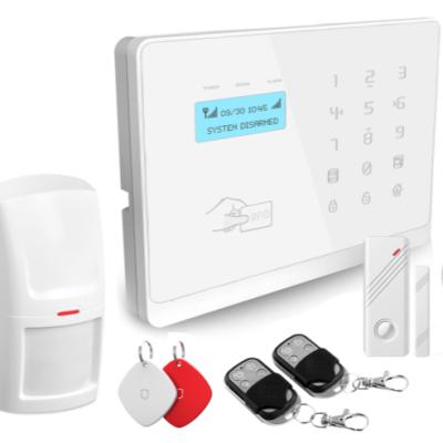 China 3G GSM Smart WiFi Burglar Alarm System Burglar Alarm System Wireless Home Security Alarm Kit YL-007WM3FX for sale