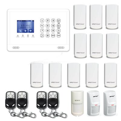 China Tuya Home Automation 4G Wireless Smart Home Security Alarm Burglar Tech Support Alexa and Google for sale