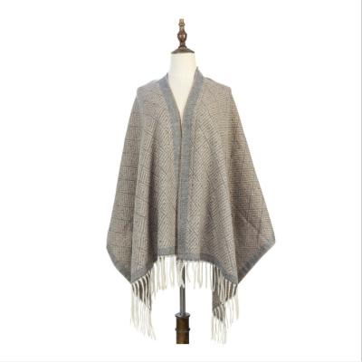 China New fashion winter warm scarf geometric jacquard scarves for sale