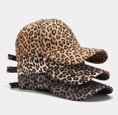 China 2021 COMMON Fashion Sprots Hats Leopard Print Baseball Hats for sale