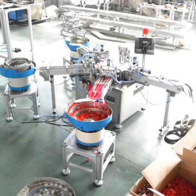 China Food U Tech Plastic Metal Silica Gel Tablet Sports Motor Oil Cover Combination Equipment Cap Assembly Desiccant Machine for sale