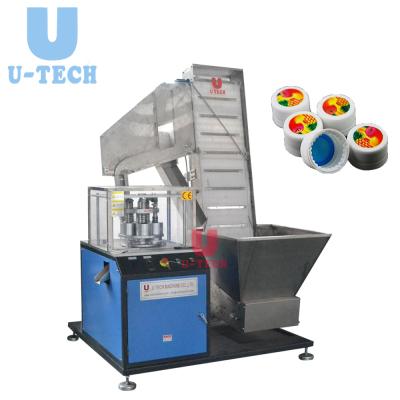 China Mini Pet Small Business Food Folding Splitting Machine Price Fully Automatic Plastic Empty Water Bottle Mineral Cap for sale