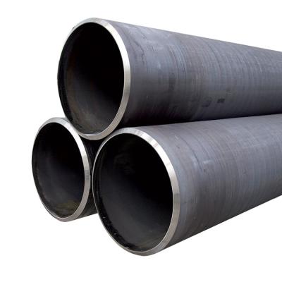 China Liquid Pipe Straight Mild Carbon Steel ERW Welded Black Steel Round Pipe for sale