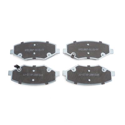 China Brake disc used performance brake systems parts car auto brake pad set for BYD for sale