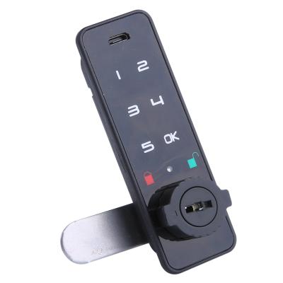 China Touch Screen+Digital Touch Screen+Digital 4 Digit Electronic Cam Muti-User Cam Drawer Lock For Cabinet for sale