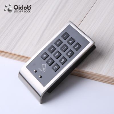 China Keyless + RFID Qidots IC Card Reader Gym Locker Cabinet Lock Electronic Digital Keyless rifd for sale