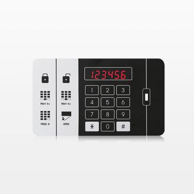 China Manual Electric Digital Mechanism Safe Lock Keypad+User Membrane Hotel Safe Cabinet Locks Qidots for sale