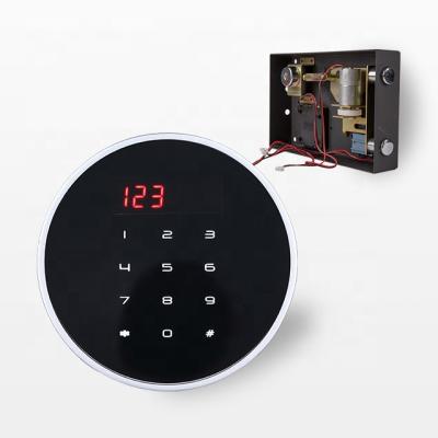 China Qidots Electronic Safe Lock Motorized Hotel Keypad Lock Touch Screen 2 Modes With 125 Discs For Safe Box for sale