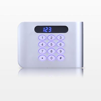 China Translucent Numeric Keypad + Keyless Blue Keypad Combination Security Hotel Office Backlight QIDOTS Smart Safe Lock for sale