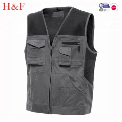 China Jackets Work Vest Cheap Workwear Uniform Vest For Men China Product for sale