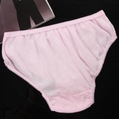 China Freego Wholesale 100% Pure Cotton Antibacterial High Quality Women Disposable Underwear for sale