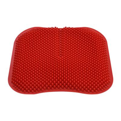 China Universal Breathable Comforable 3D Silicone Massage Car Cushion for sale