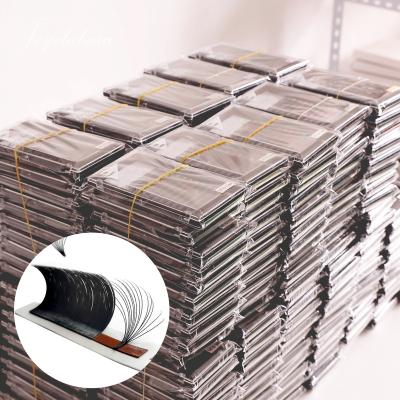 China Factory Direct Sale 12 Rows Very Soft And Light Mixed Easy Fan Trays Easy Fanning Eyelash Extensions for sale